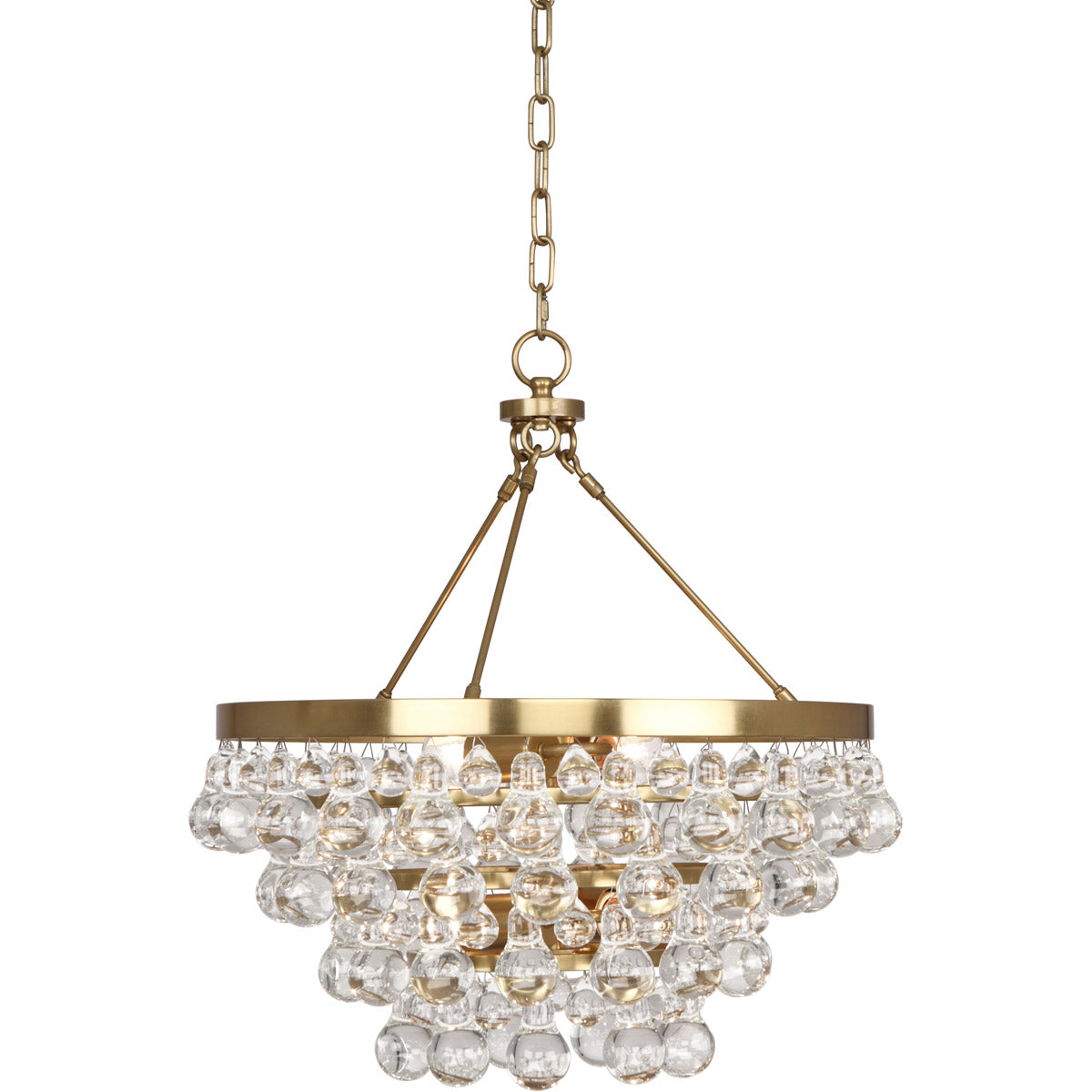 Robert Abbey  Bling Chandelier in Antique Brass 1000