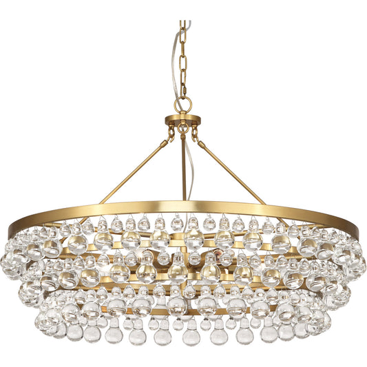 Robert Abbey  Bling Chandelier in Antique Brass 1004