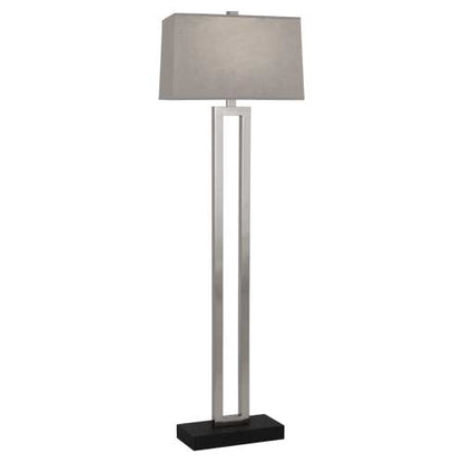 Robert Abbey  Doughnut Floor Lamp in Antique Silver Finish 108G