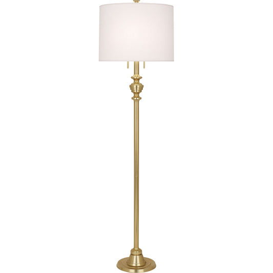 Robert Abbey  Arthur Floor Lamp in Modern Brass Finish 1223