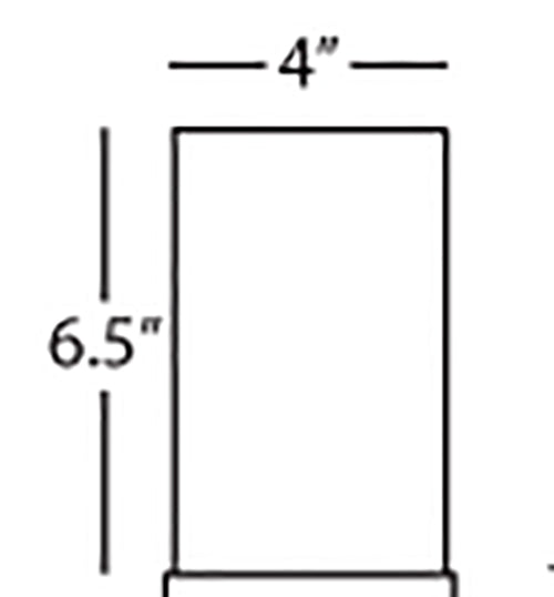 Robert Abbey  Replacement Glass for 1324 Halo Sconce