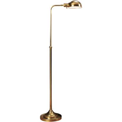 Robert Abbey  Kinetic Brass Floor Lamp in Antique Brass Finish 1505