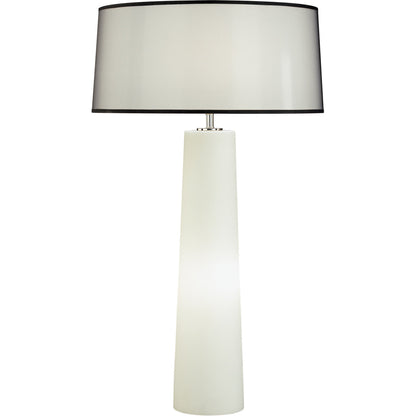 Robert Abbey  Rico Espinet Rico Espinet Olinda Table Lamp in Frosted White Cased Glass Base with Night Light 1578B