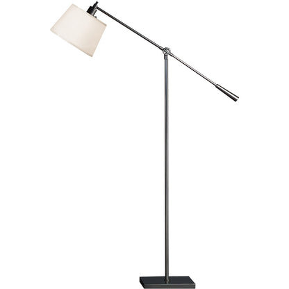 Robert Abbey  Real Simple Floor Lamp in Gunmetal Powder Coat Finish over Steel 1824