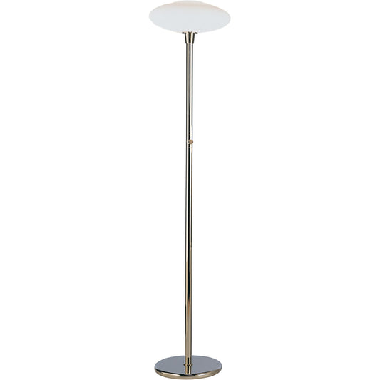 Robert Abbey  Rico Espinet Rico Espinet Ovo Torchiere in Polished Nickel 2045