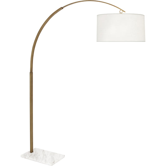 Robert Abbey  Archer Floor Lamp in Warm Brass Finish 2286