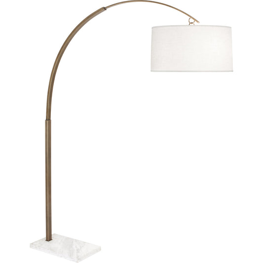 Robert Abbey  Archer Floor Lamp in Warm Brass 2287