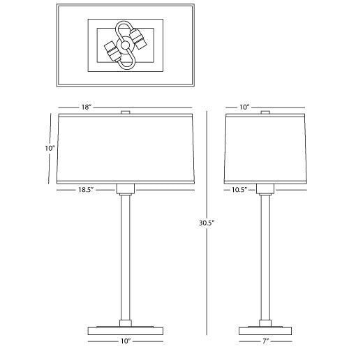 Robert Abbey  Replacement Shade for 2402