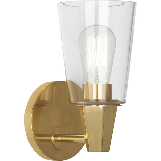 Robert Abbey   Wheatley Wall Sconce in Modern Brass 254C