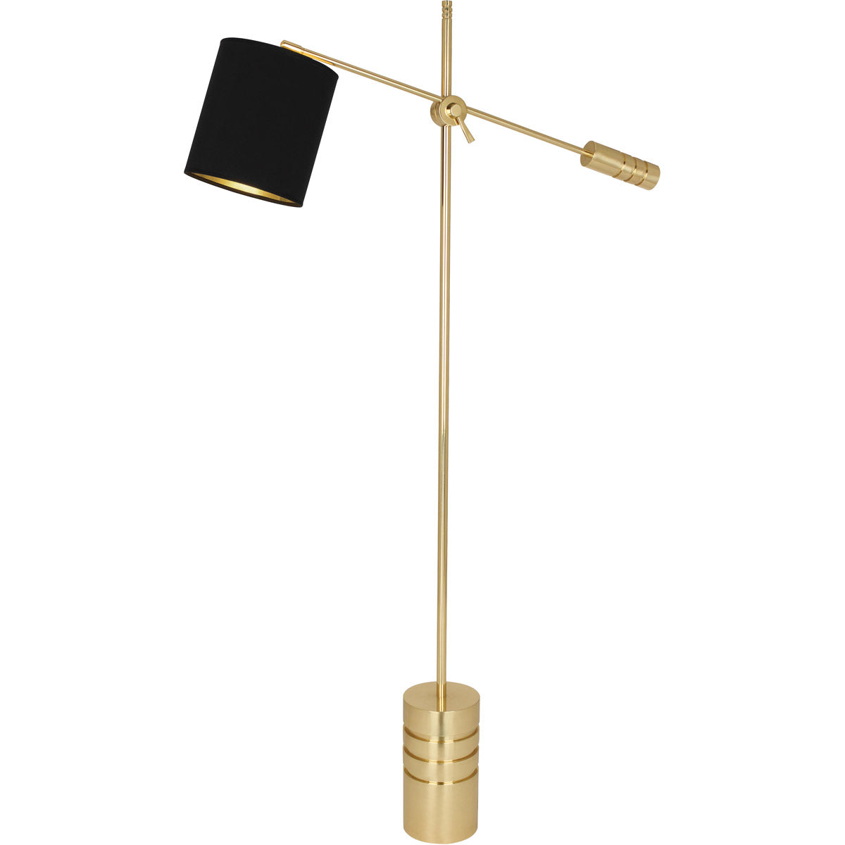 Robert Abbey  Campbell Floor Lamp in Modern Brass Finish 292B