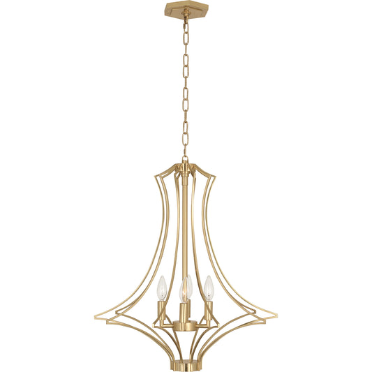 Robert Abbey  Grace Chandelier in Modern Brass Finish 467