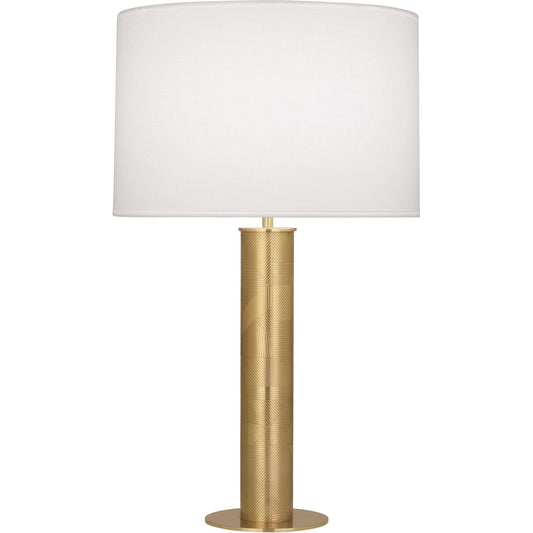 Robert Abbey  Michael Berman Michael Berman Brut Table Lamp in Modern Brass Finish 627