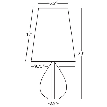 Robert Abbey  Replacement Shade for 676B