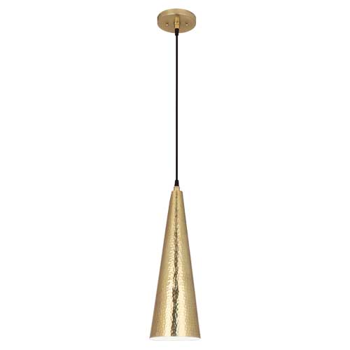 Robert Abbey  Dal Pendant in Modern Brass Finish 9873