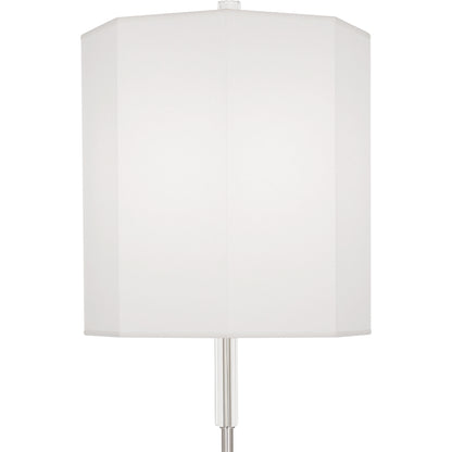 Robert Abbey  Kate Floor Lamp in Polished Nickel Finish with Clear Crystal Accents AW07