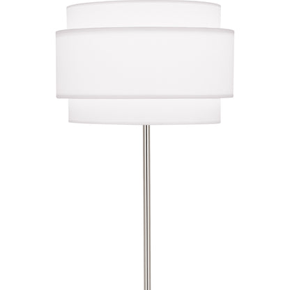 Robert Abbey  Decker Floor Lamp in Polished Nickel Finish AW133