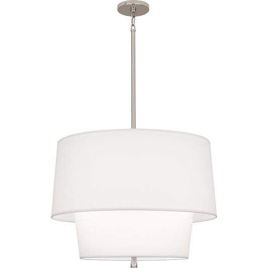 Robert Abbey  Decker Pendant in Polished Nickel Finish AW138