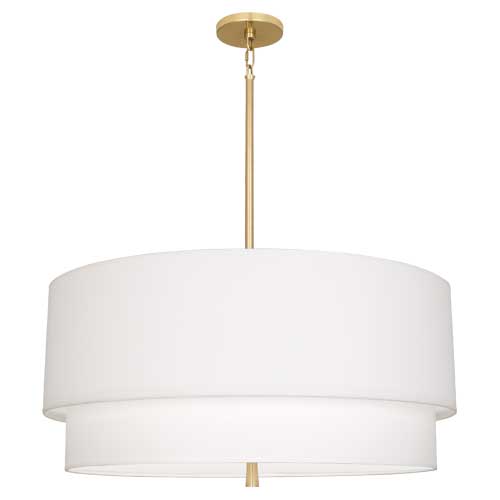 Robert Abbey  Decker Pendant in Modern Brass Finish AW139