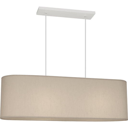 Robert Abbey  Elena Pendant in Painted White Finish B170