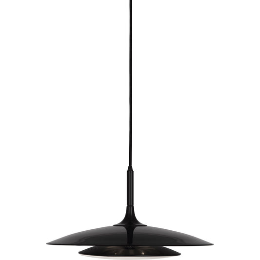 Robert Abbey  Axiom Pendant in Gloss Black Finish B3390