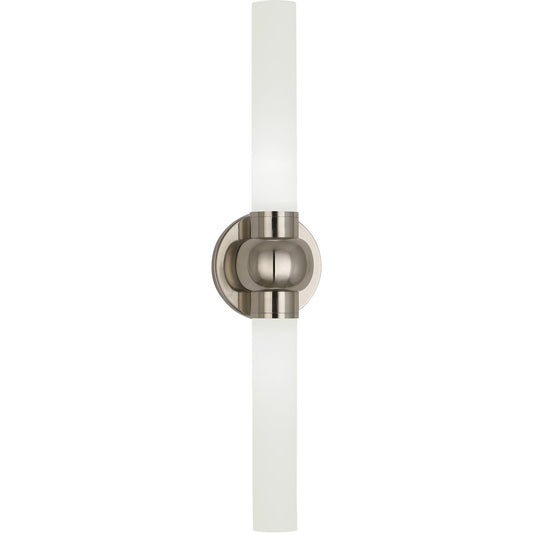 Robert Abbey   Daphne Wall Sconce in Antique Silver Finish B6900