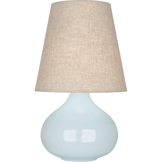 Robert Abbey  Baby Blue June Accent Lamp in Baby Blue Glazed Ceramic BB91