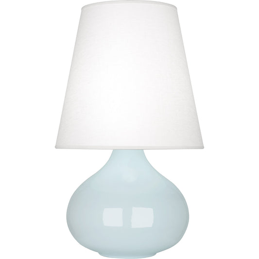 Robert Abbey  Baby Blue June Accent Lamp in Baby Blue Glazed Ceramic BB93