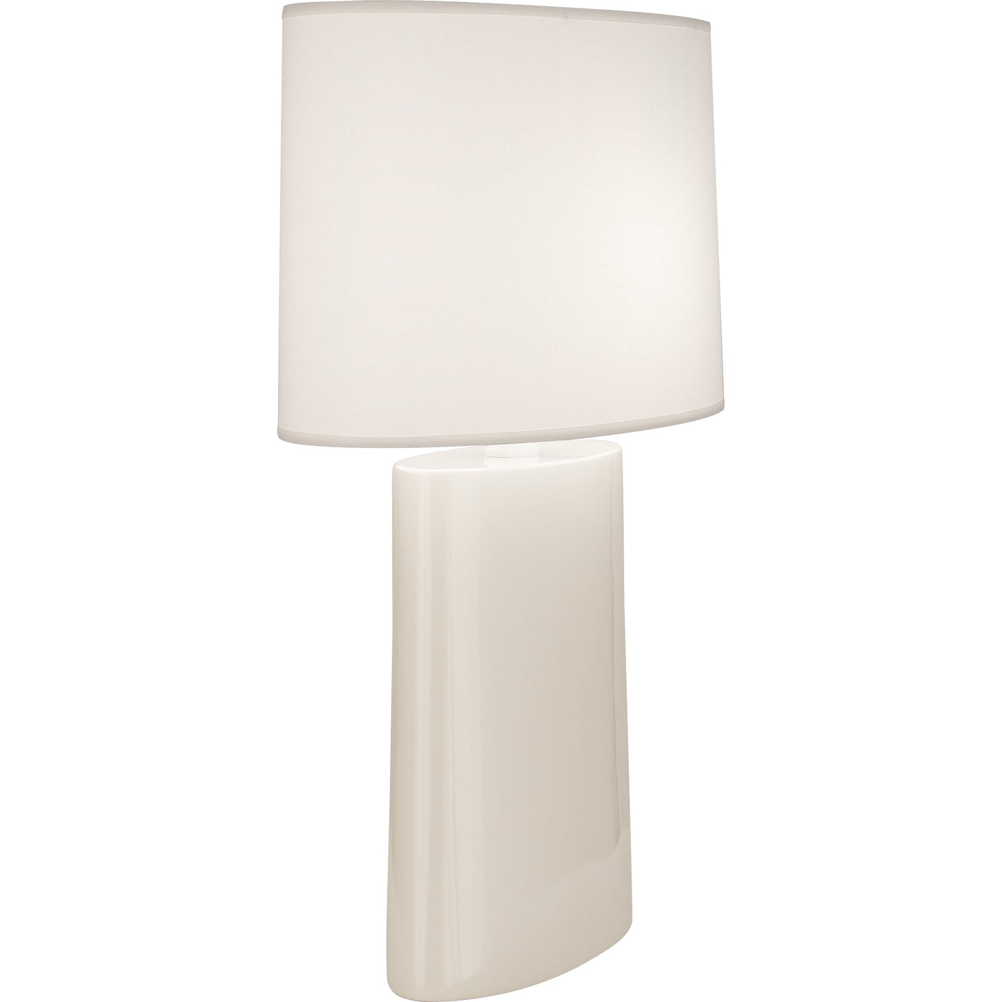 Robert Abbey  Bone Victor Table Lamp in Bone Glazed Ceramic BN03