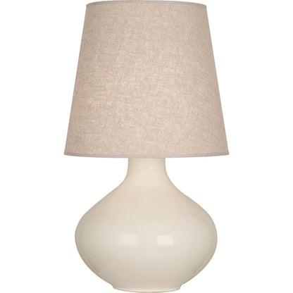 Robert Abbey  Bone June Table Lamp in Bone Glazed Ceramic BN991