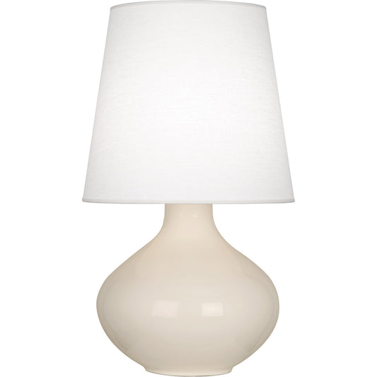 Robert Abbey  Bone June Table Lamp in Bone Glazed Ceramic BN993