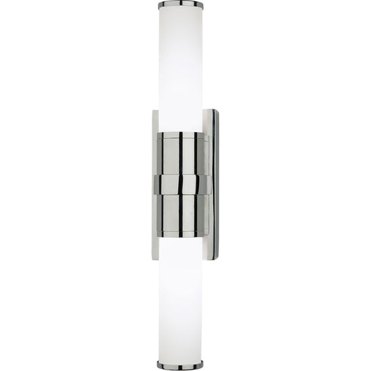 Robert Abbey   Roderick Wall Sconce in Polished Chrome Finish C1350