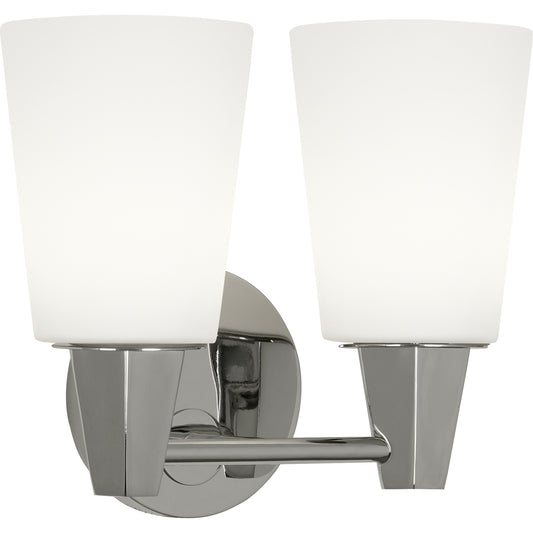 Robert Abbey   Wheatley Wall Sconce in Polished Chrome Finish C255F