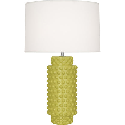 Robert Abbey  Citron Dolly Table Lamp in Citron Glazed Textured Ceramic CI800