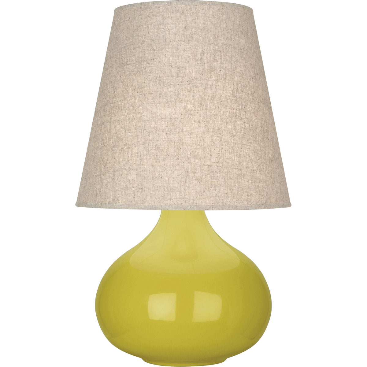 Robert Abbey  Citron June Accent Lamp in Citron Glazed Ceramic CI91