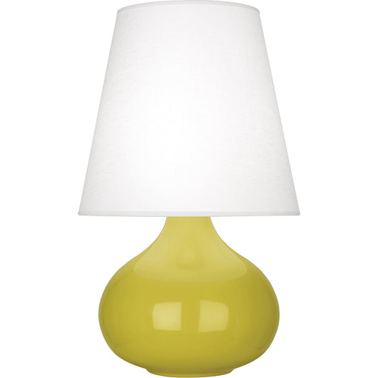 Robert Abbey  Citron June Accent Lamp in Citron Glazed Ceramic CI93