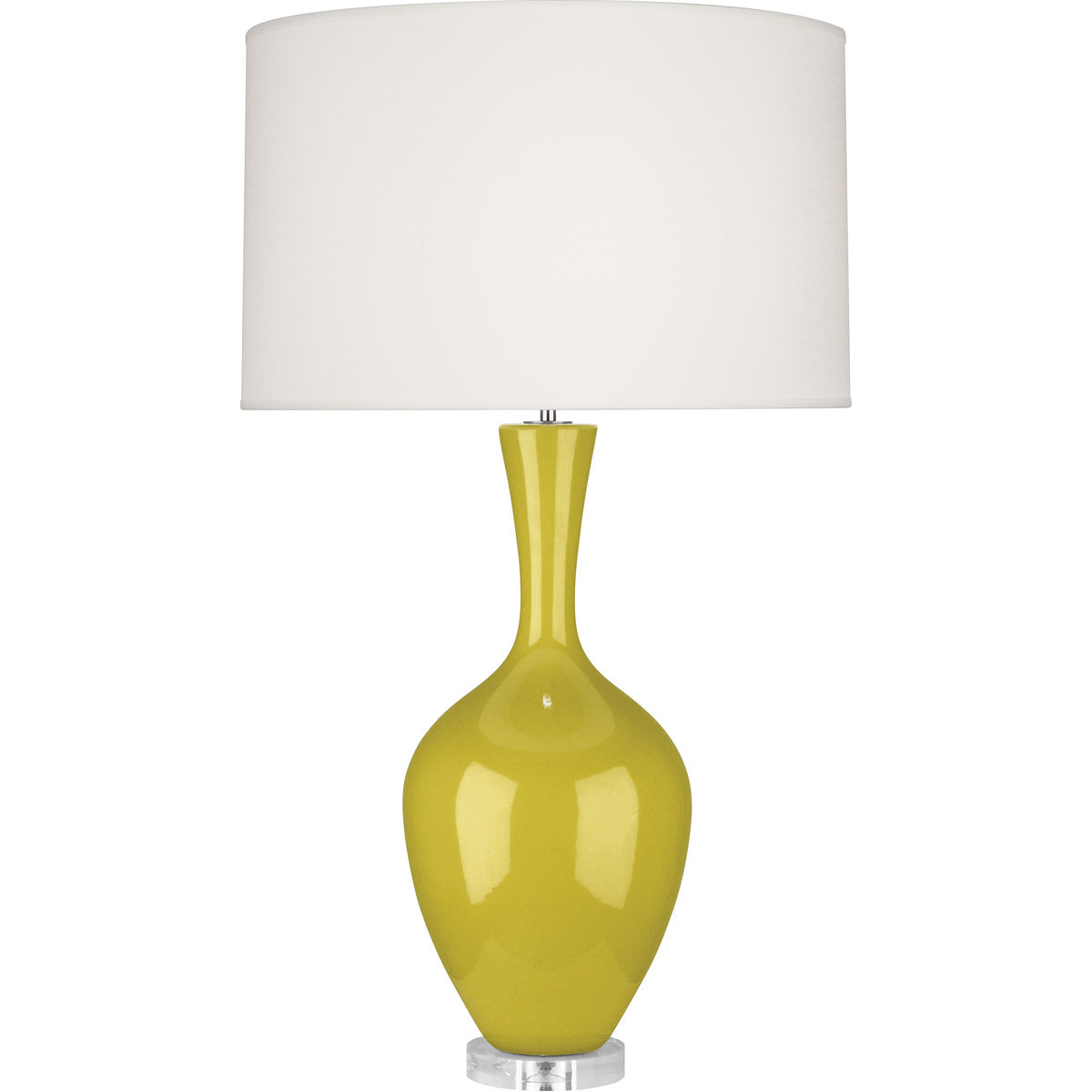 Robert Abbey  Citron Audrey Table Lamp in Citron Glazed Ceramic CI980