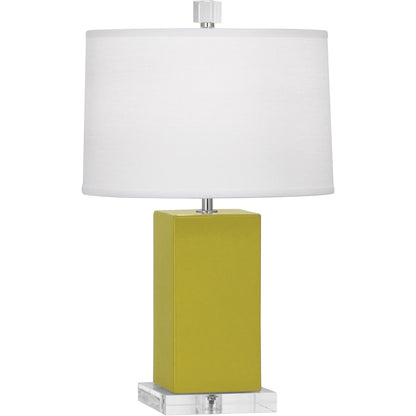 Robert Abbey  Citron Harvey Accent Lamp in Citron Glazed Ceramic CI990