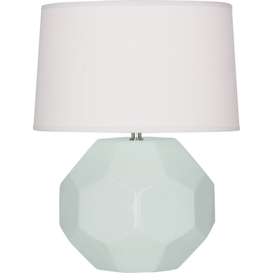 Robert Abbey  Celadon Franklin Table Lamp in Celadon Glazed Ceramic CL01