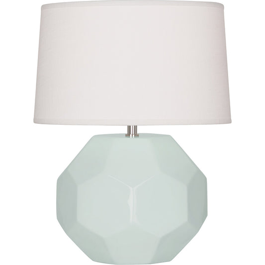 Robert Abbey  Celadon Franklin Accent Lamp in Celadon Glazed Ceramic CL02