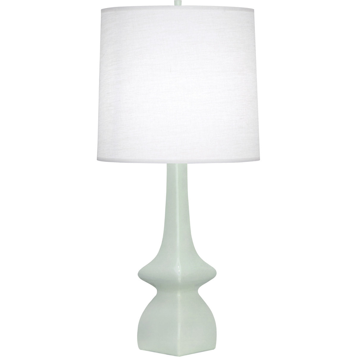 Robert Abbey  Celadon Jasmine Table Lamp in CELADON GLAZED CERAMIC CL210