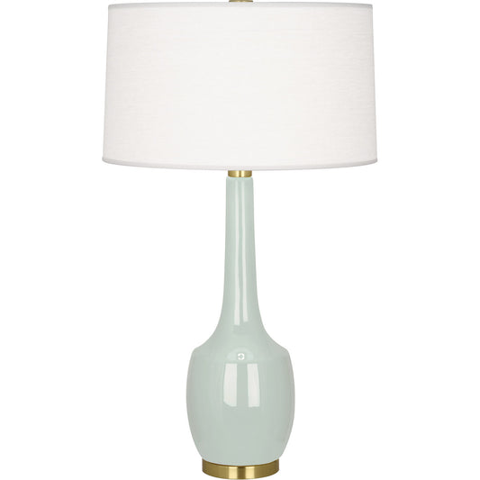 Robert Abbey  Celadon Delilah Table Lamp in Celadon Glazed Ceramic CL701