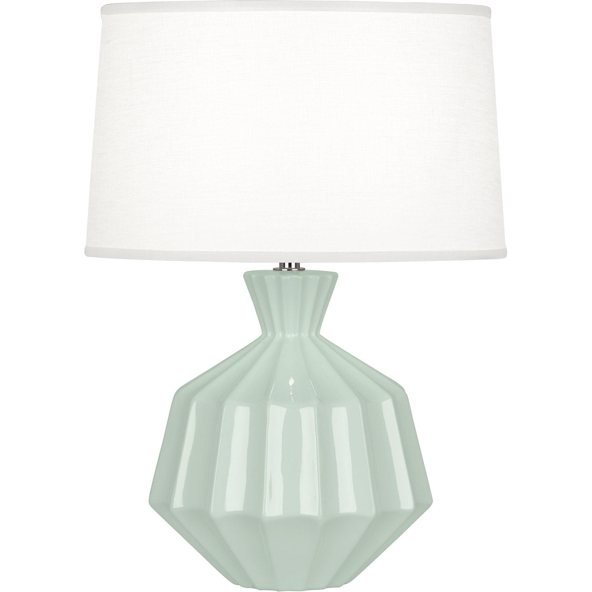 Robert Abbey  Celadon Orion Ceramic Accent Lamp in Celadon Glazed Ceramic CL989