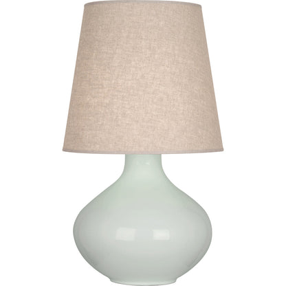 Robert Abbey  Celadon June Table Lamp in Celadon Glazed Ceramic CL991