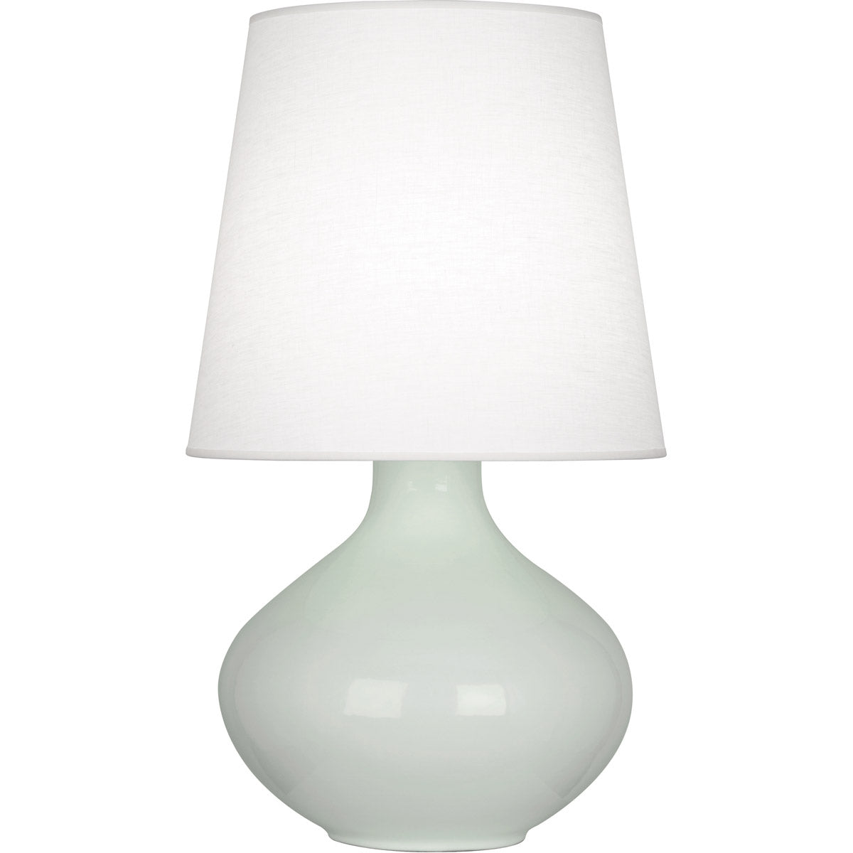 Robert Abbey  Celadon June Table Lamp in Celadon Glazed Ceramic CL993