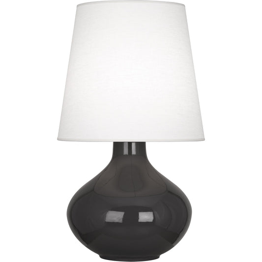 Robert Abbey  Ash June Table Lamp in Ash Glazed Ceramic CR993