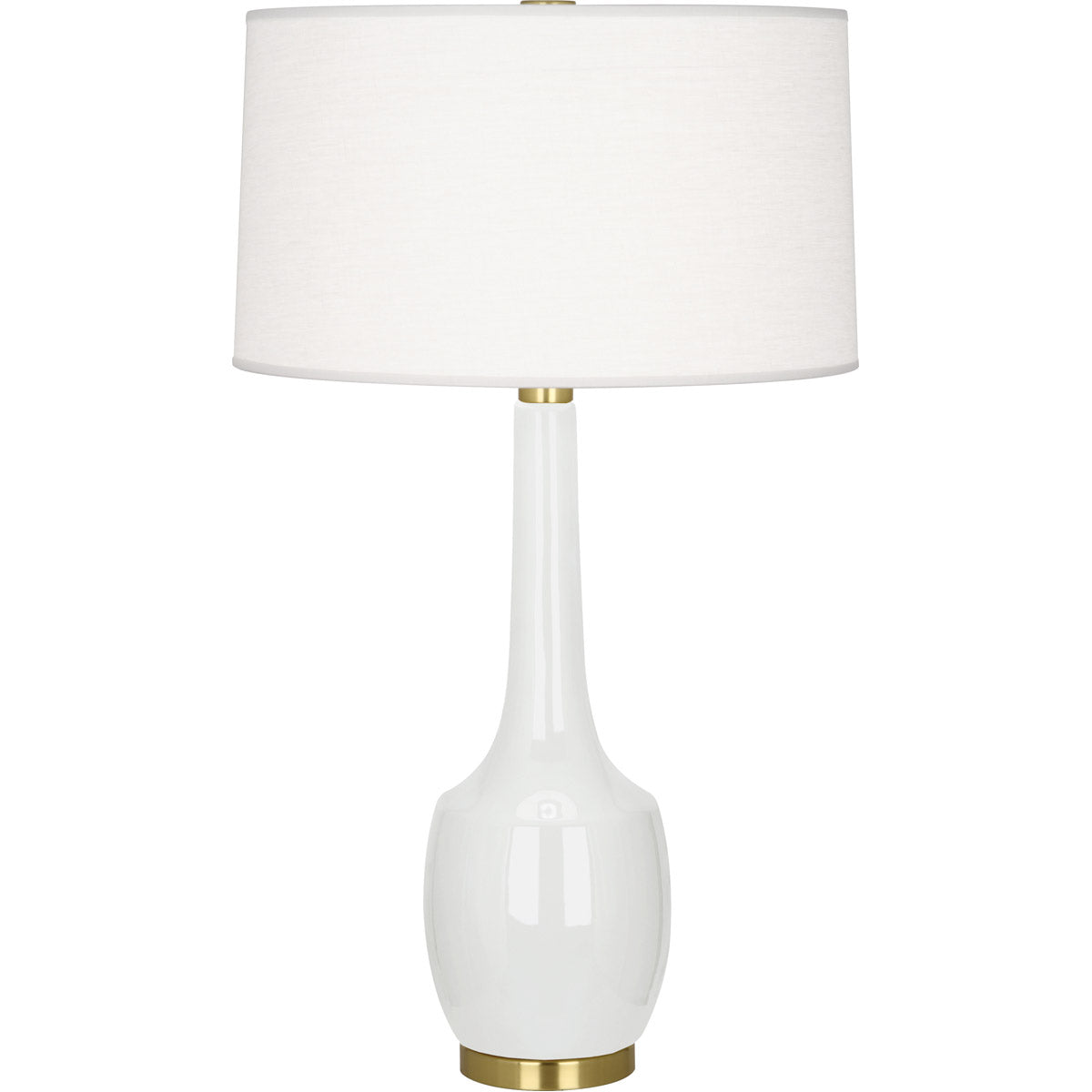 Robert Abbey  Lily Delilah Table Lamp in Lily Glazed Ceramic LY701