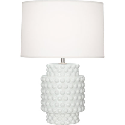 Robert Abbey  Lily Dolly Accent Lamp in Lily Glazed Textured Ceramic LY801