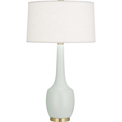 Robert Abbey  Celadon Delilah Table Lamp in Celadon Glazed Ceramic MCL70