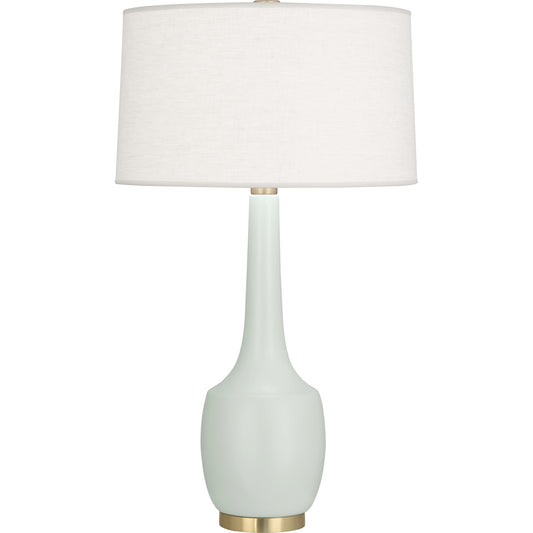 Robert Abbey  Celadon Delilah Table Lamp in Celadon Glazed Ceramic MCL70