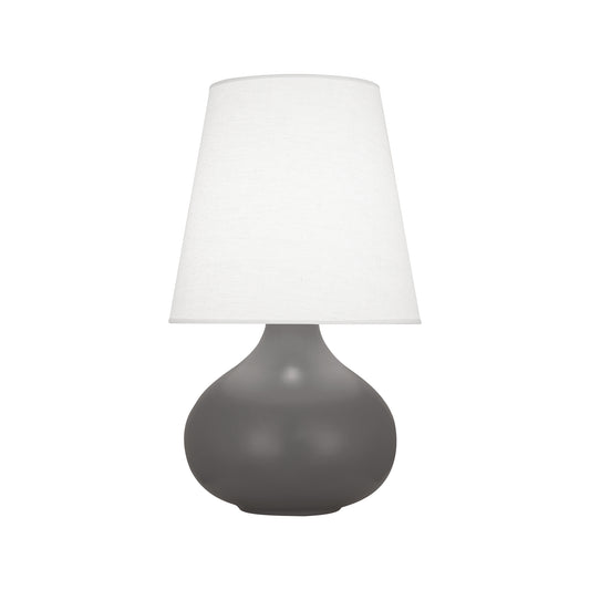 Robert Abbey  Matte Ash June Accent Lamp in Matte Ash Glazed Ceramic MCR93